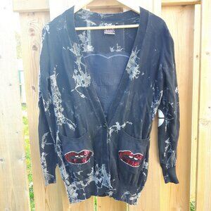Rat baby Cardigan EUC Size Small Rocky Horror